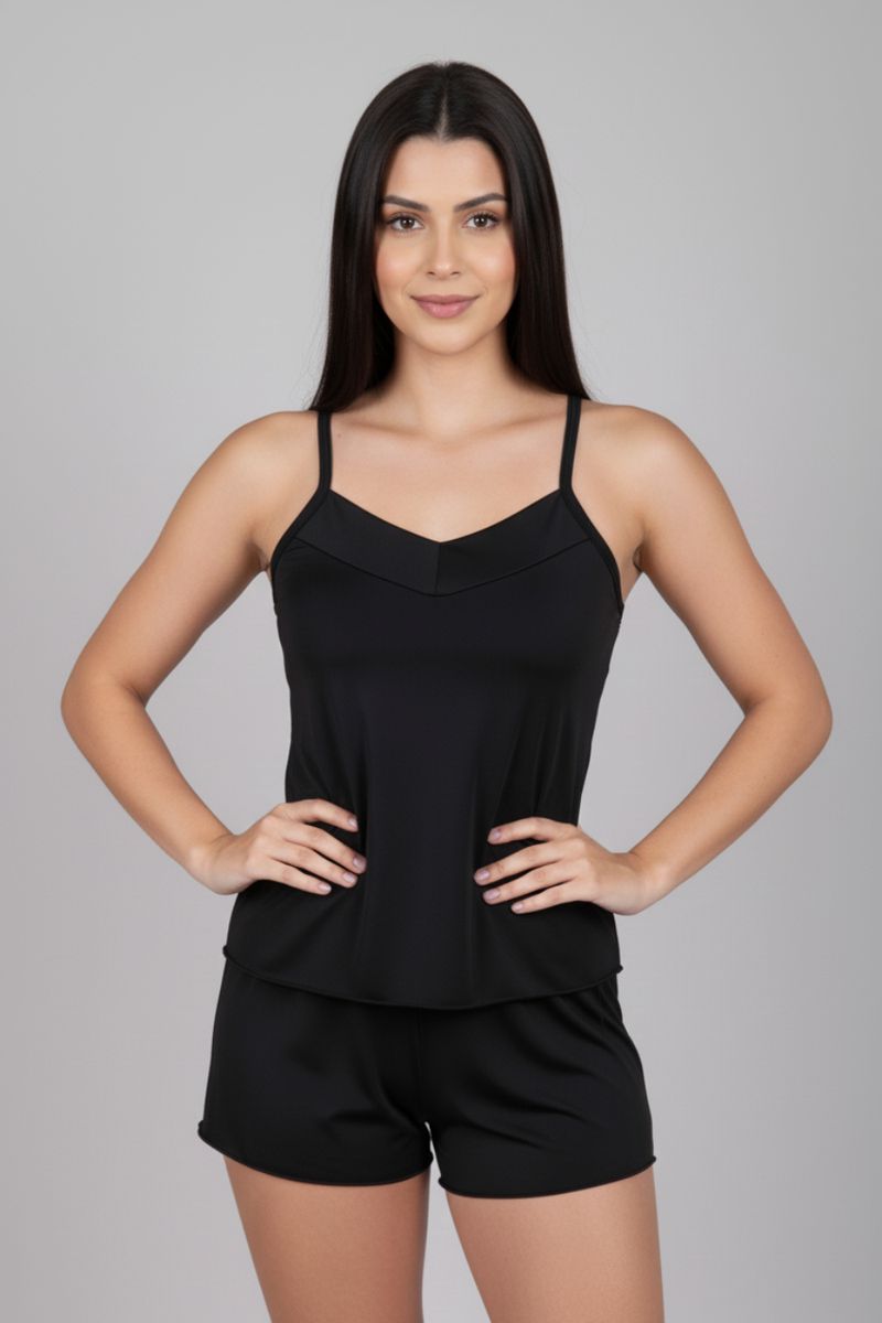 BABY DOOL EM LIGANETE- preto - 5670 - OUSEUSE