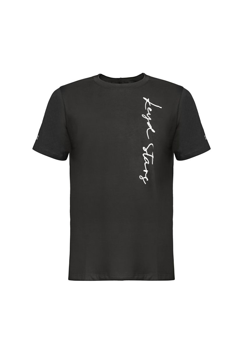 T-SHIRT 2 VIVO KEYD PRETO 