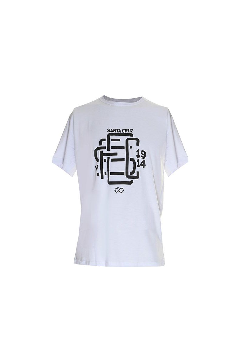 Camiseta T-Shirt Masculina Santa Cruz 1914 Branca ... - Volt Sport 