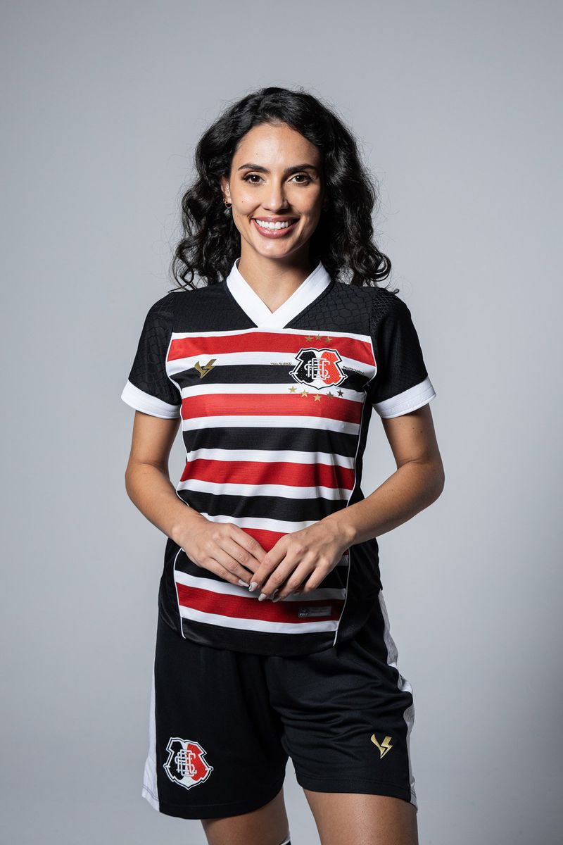 Camisa Feminina Jogo 1 2023 Santa Cruz Tricolor Vo... - Volt Sport 