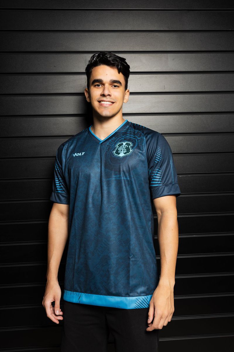 Camisa Masculina Aquece 2024 Santa Cruz Azul Volt - Volt Sport 