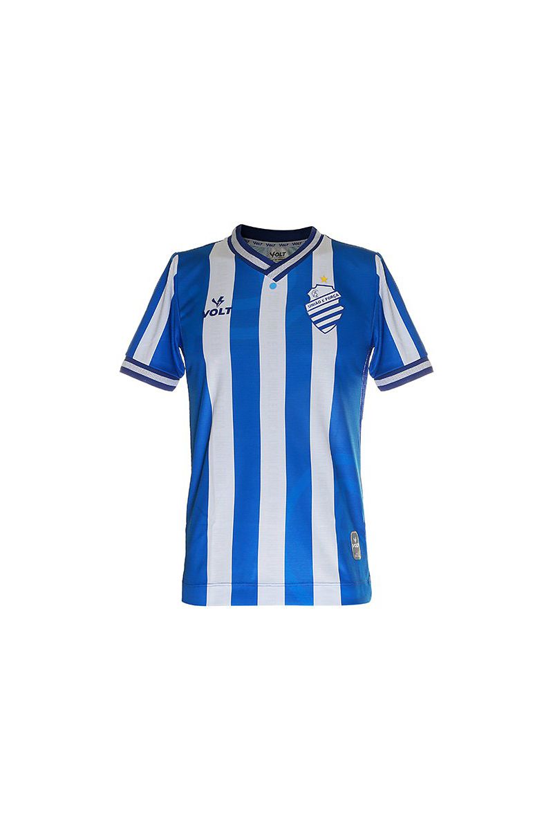 Camisa Infanto Juvenil Jogo 1 2022 CSA Azul e Bran... - Volt Sport 
