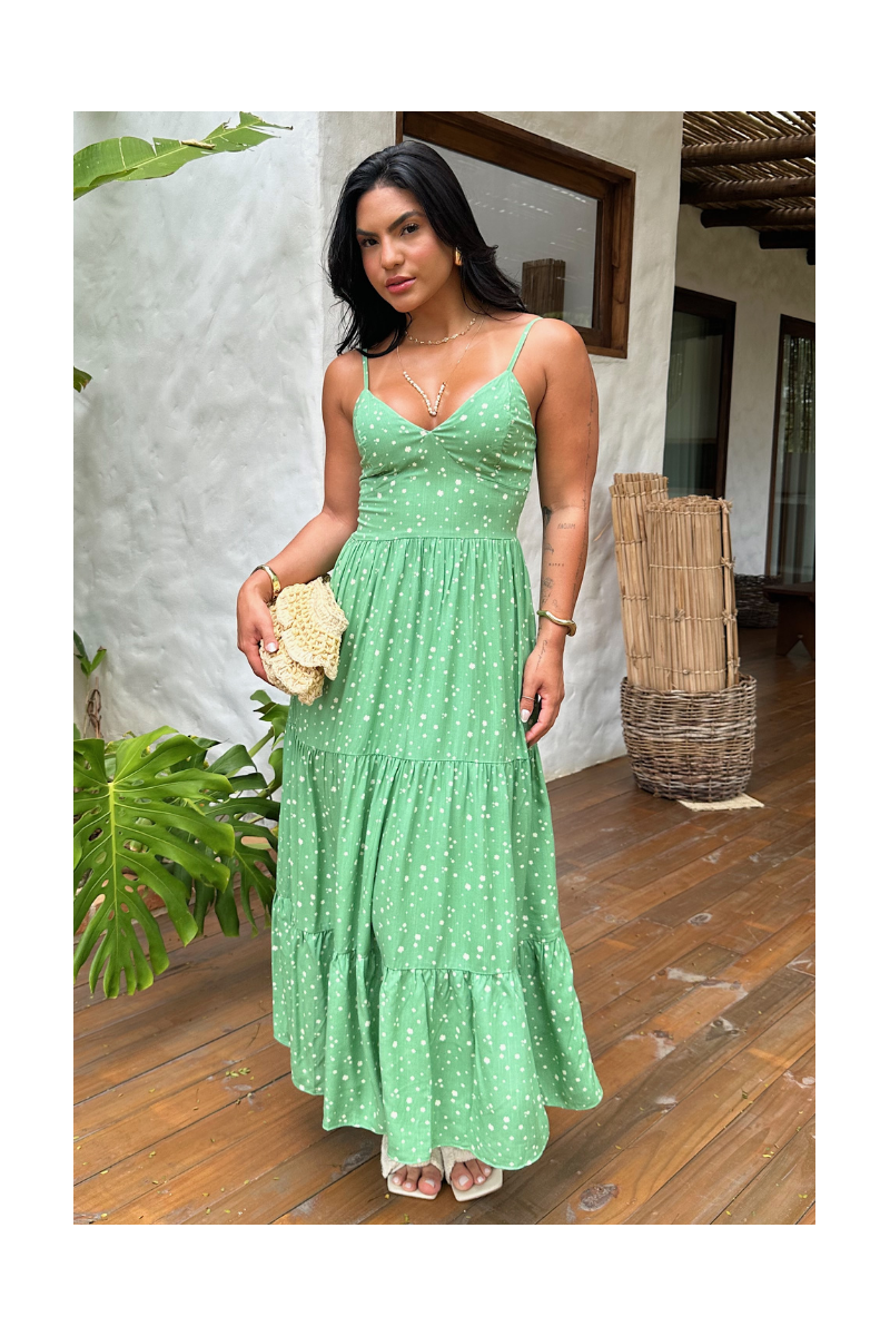 Vestido Gabriela Verde