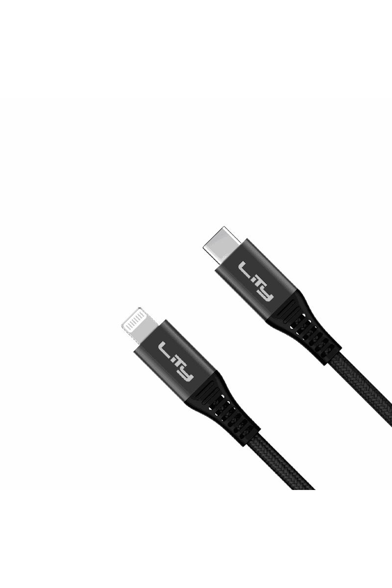 Cabo USB C para Lightning 1,5m Preto Crc-401