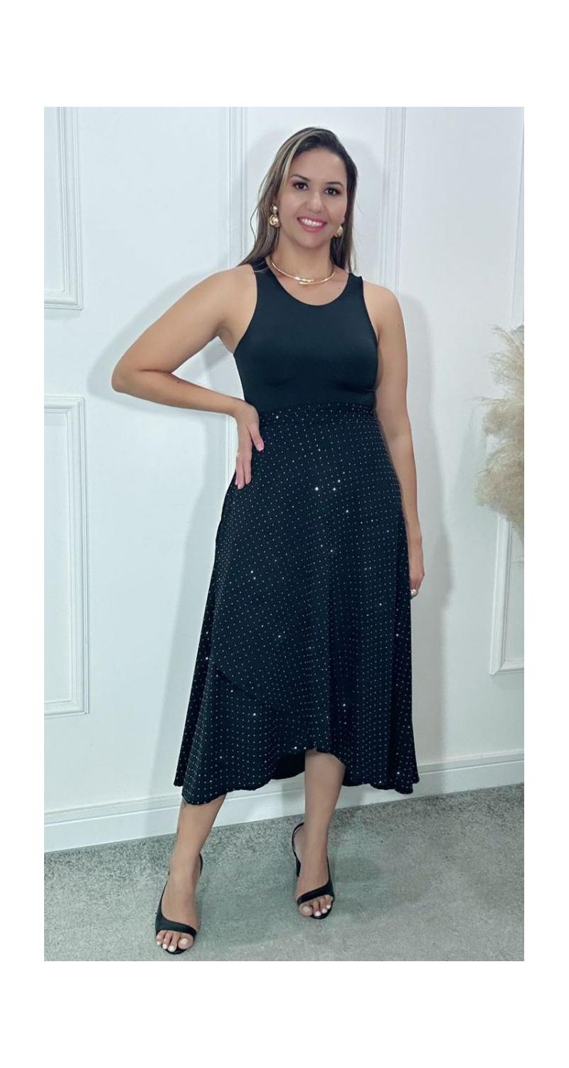 Saia envelope brilho glamour Ref:3413