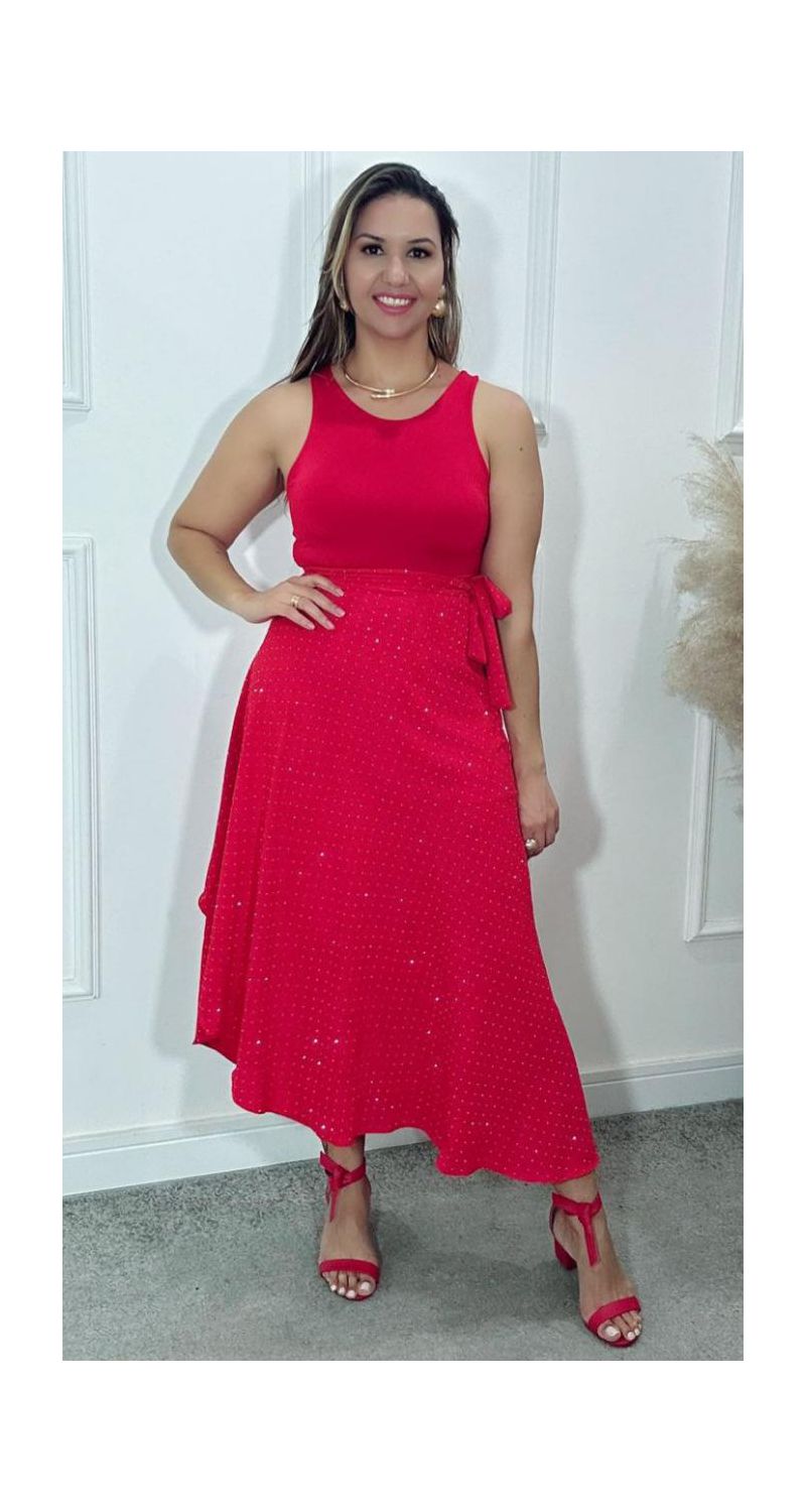 Saia envelope brilho glamour Ref:3413