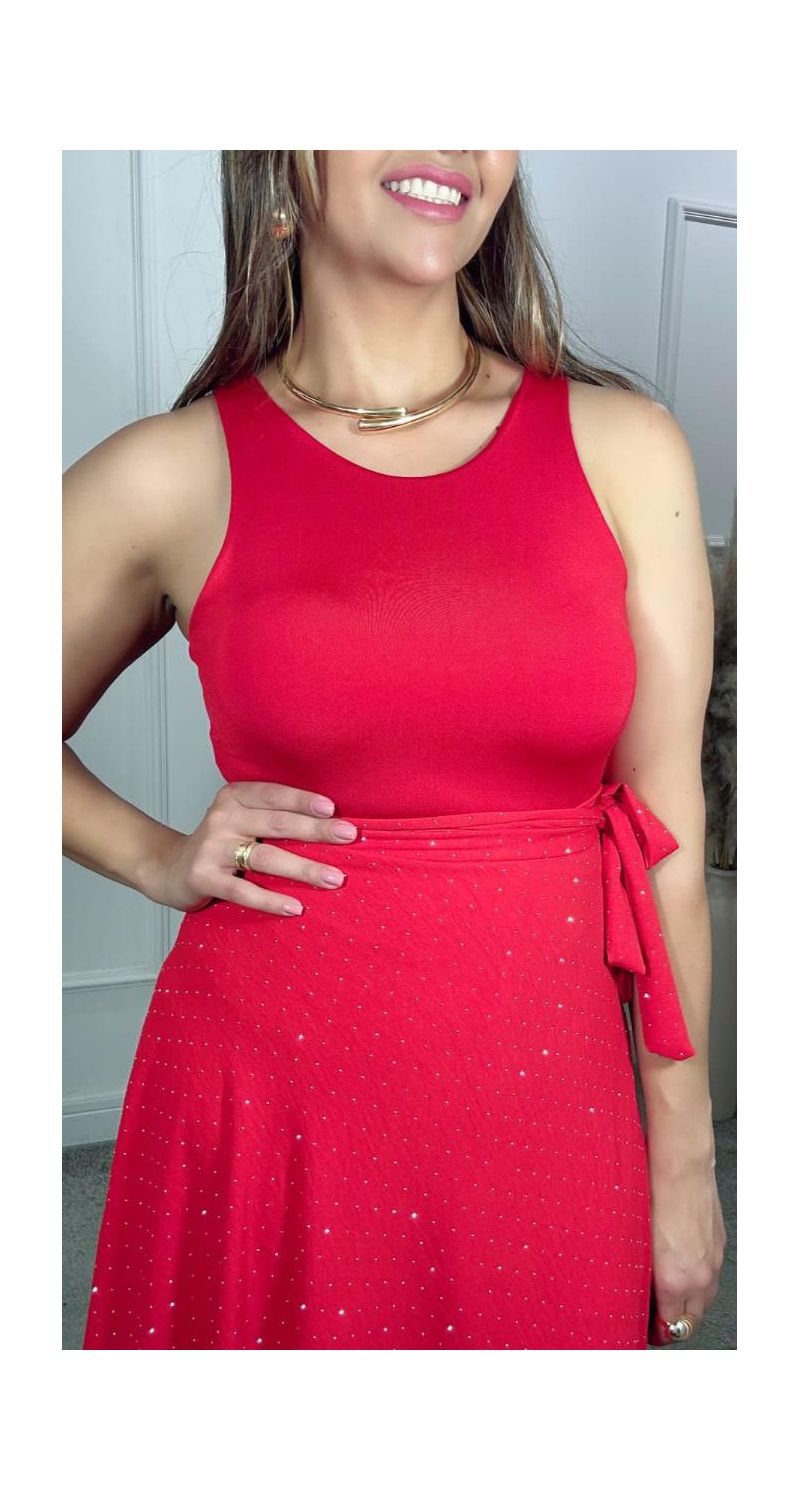 Saia envelope brilho glamour Ref:3413