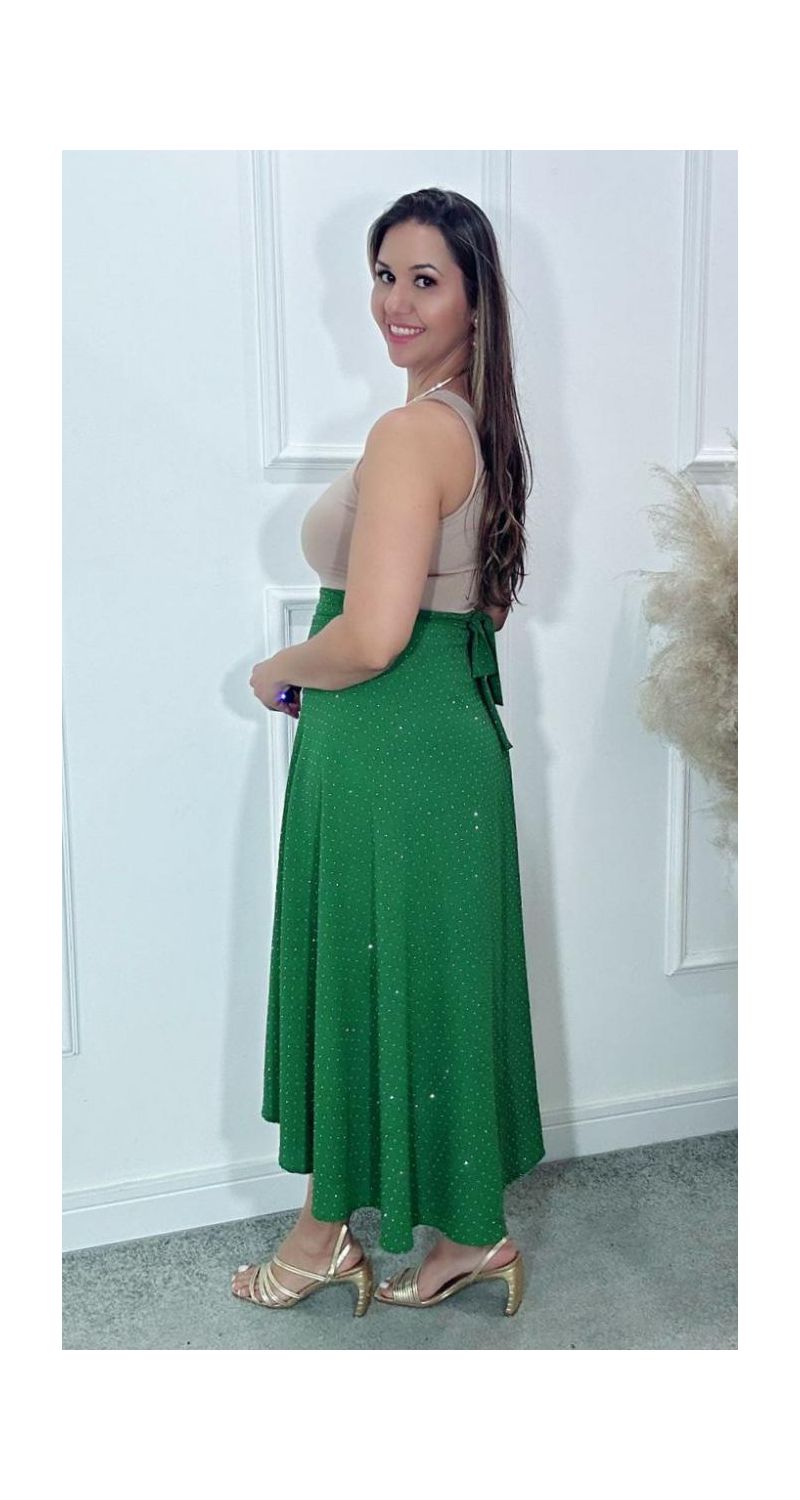 Saia envelope brilho glamour Ref:3413