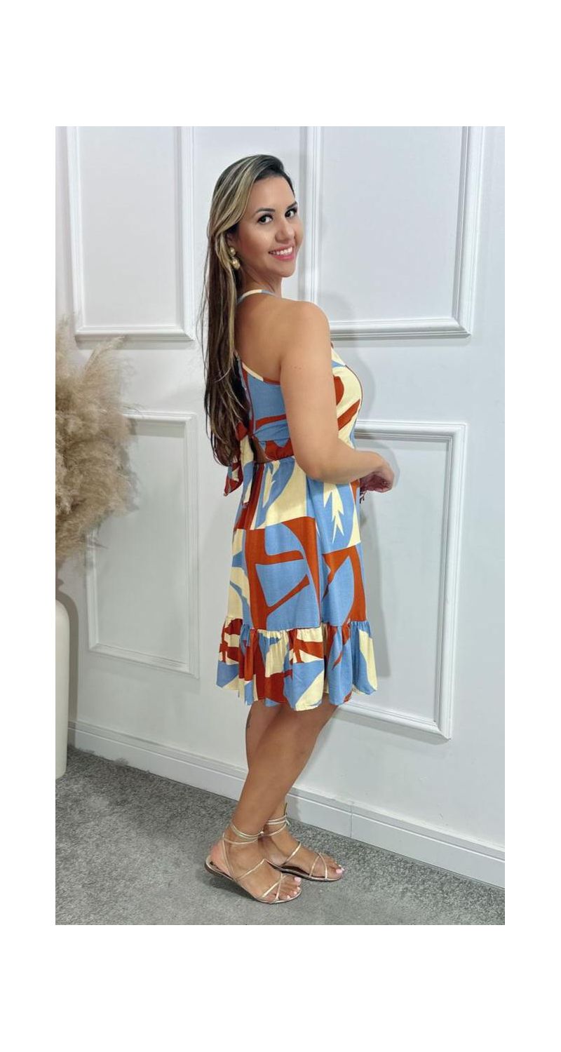 Vestido Diana babados Ref:3509