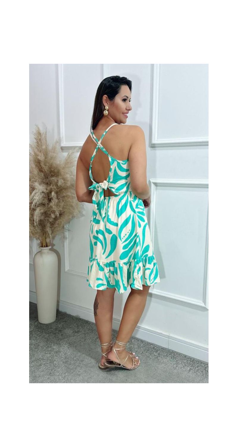 Vestido Diana babados Ref:3509