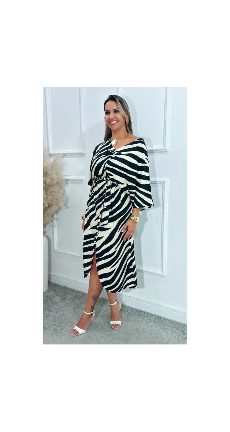 Vestido Kafan zebra Ref: 3517