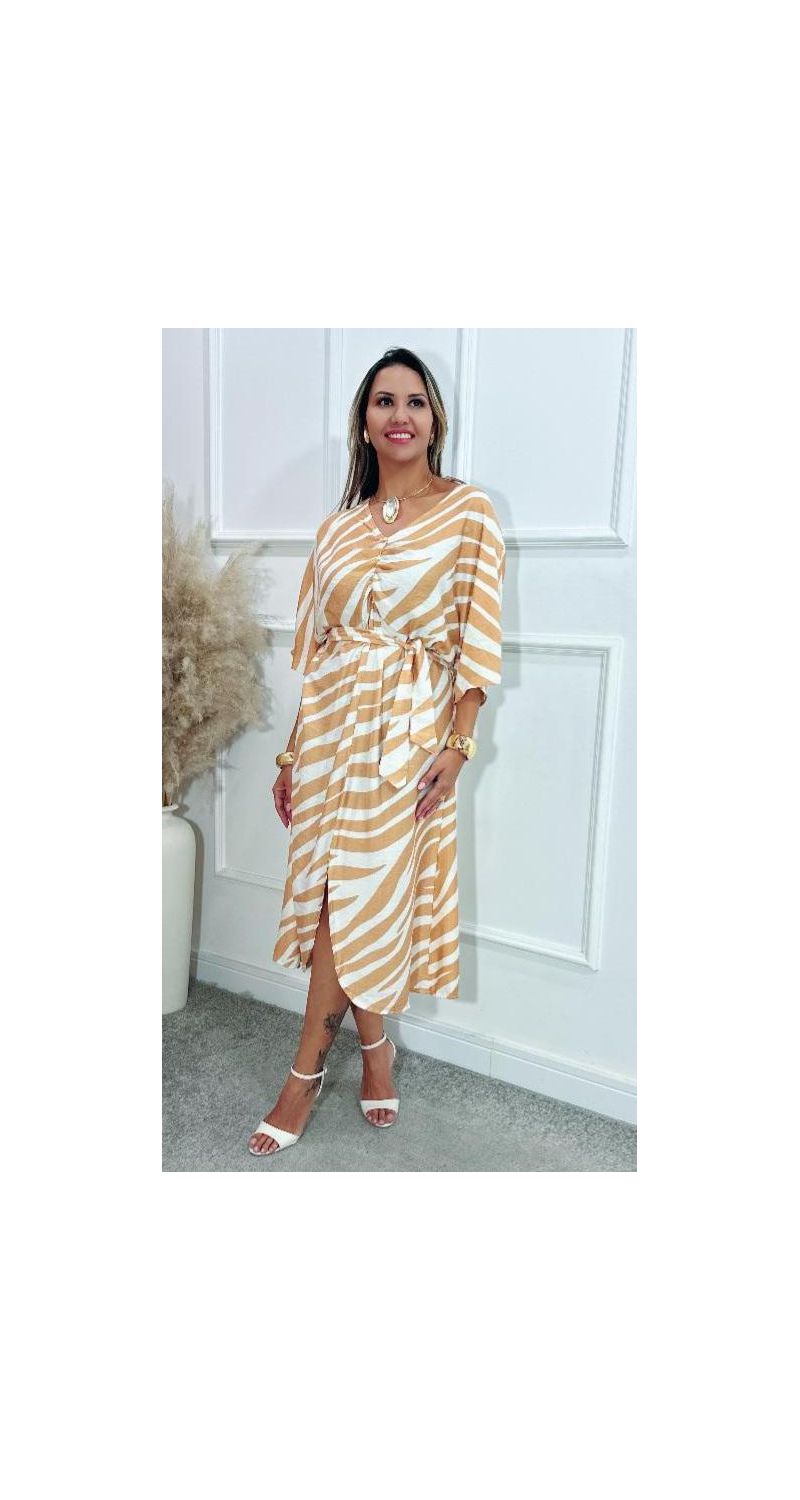 Vestido Kafan zebra Ref: 3517