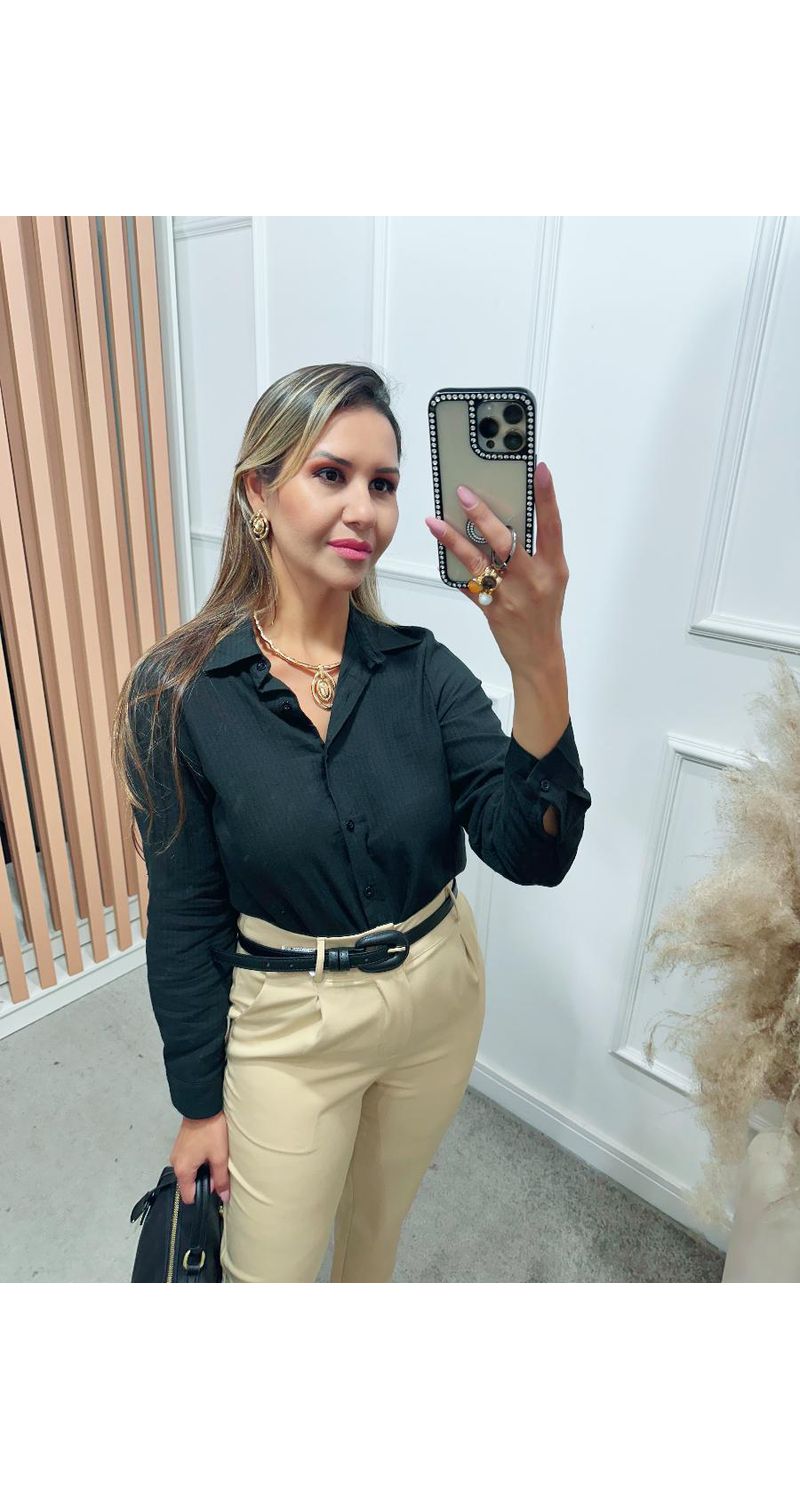 Camisa Laura canelada Ref:3518