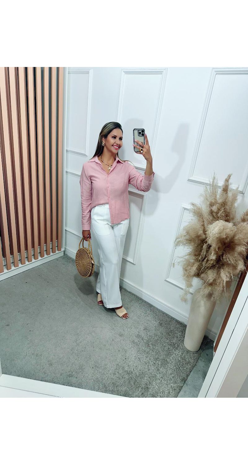 Camisa Laura canelada Ref:3518