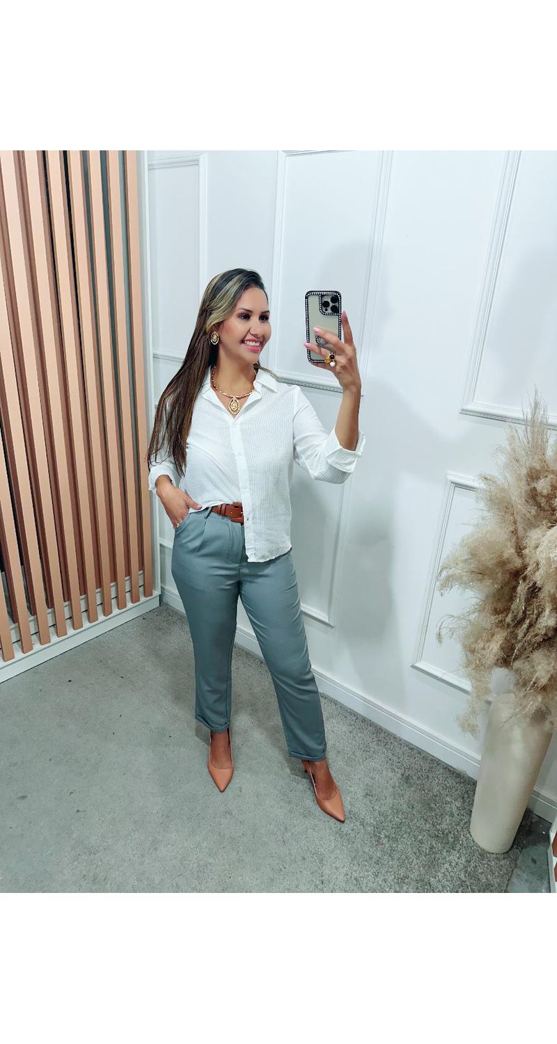 Camisa Laura canelada Ref:3518