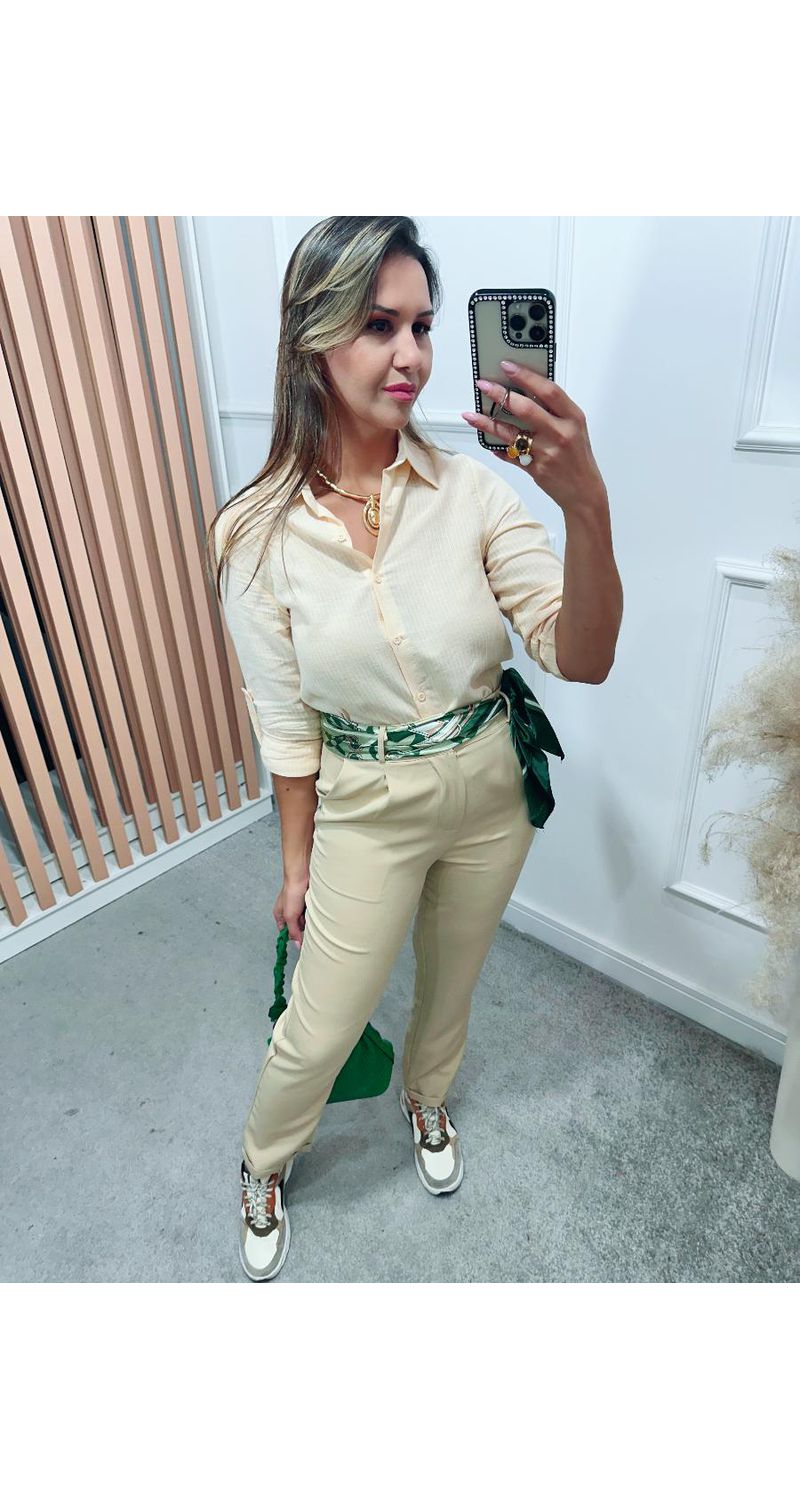 Camisa Laura canelada Ref:3518