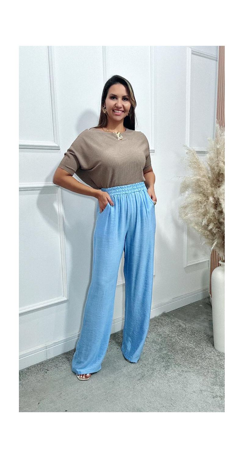 Calça Pantalona Laura Ref:3575