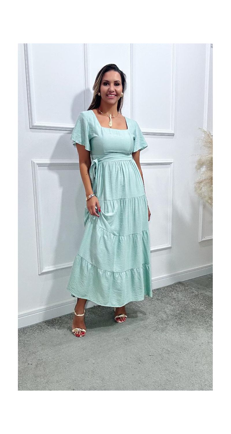 Vestido longuete Eduarda Ref:3576