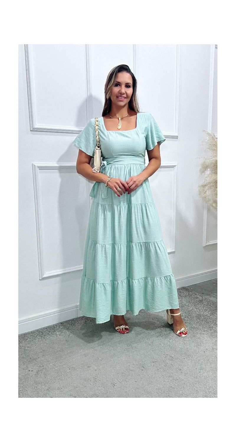 Vestido longuete Eduarda Ref:3576