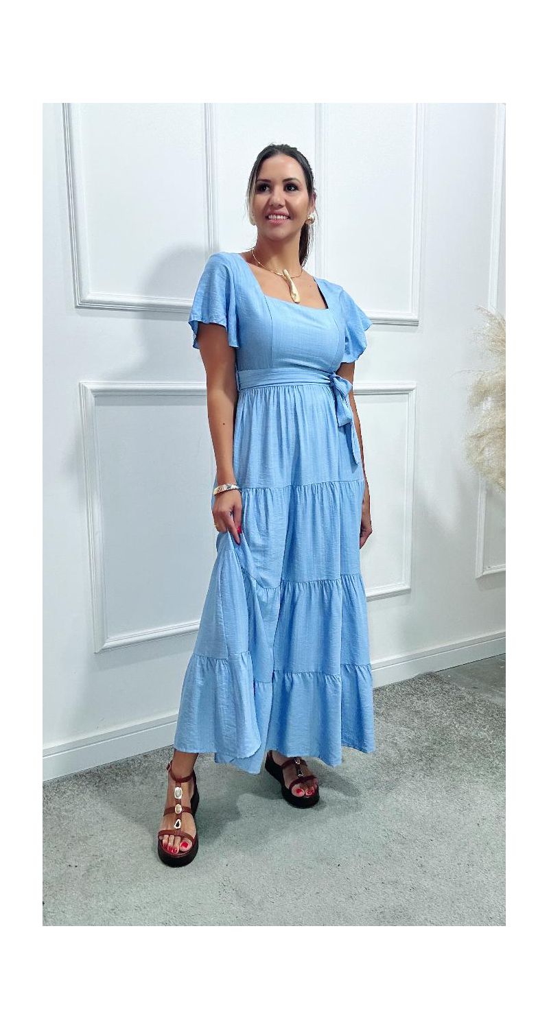 Vestido longuete Eduarda Ref:3576