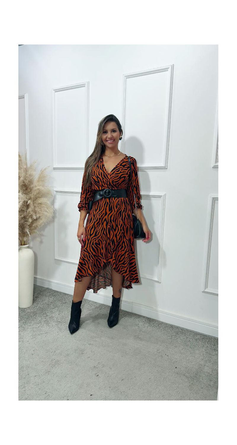 Vestido Midi Fabiana Ref:3580