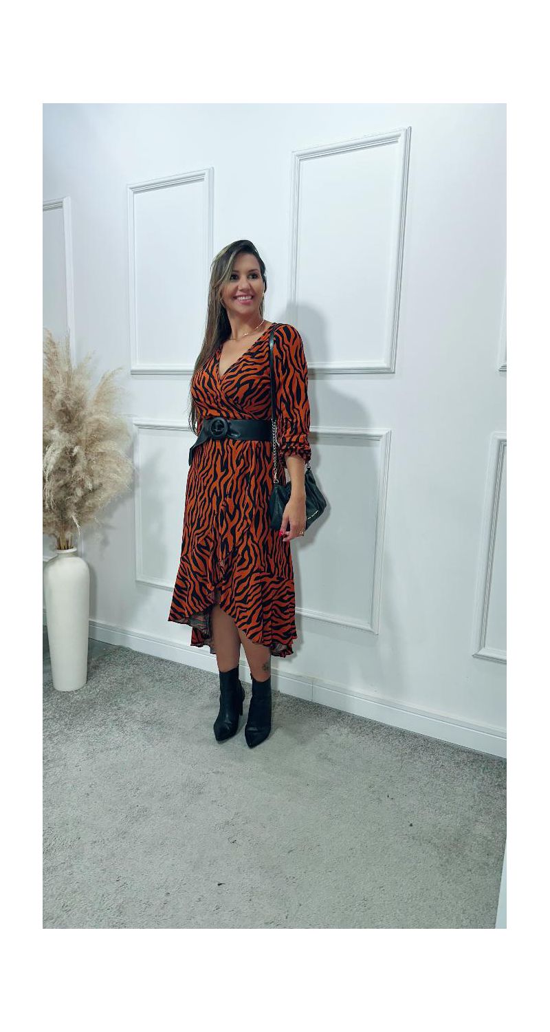 Vestido Midi Fabiana Ref:3580