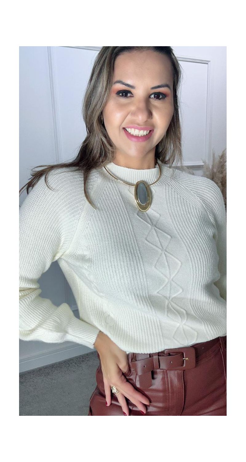 BLUSA ML GEOVANA MODAL REF:254