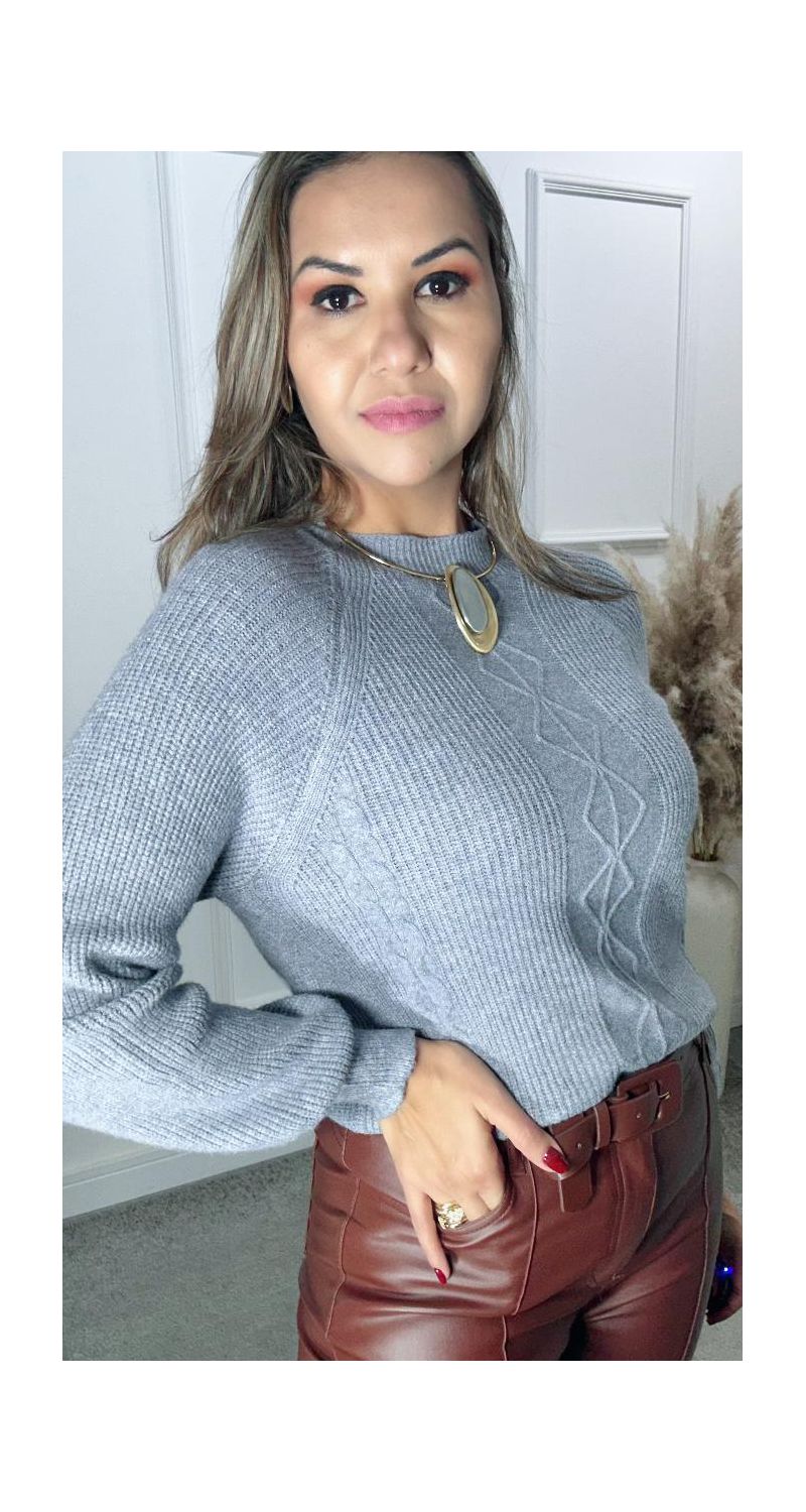 BLUSA ML GEOVANA MODAL REF:254