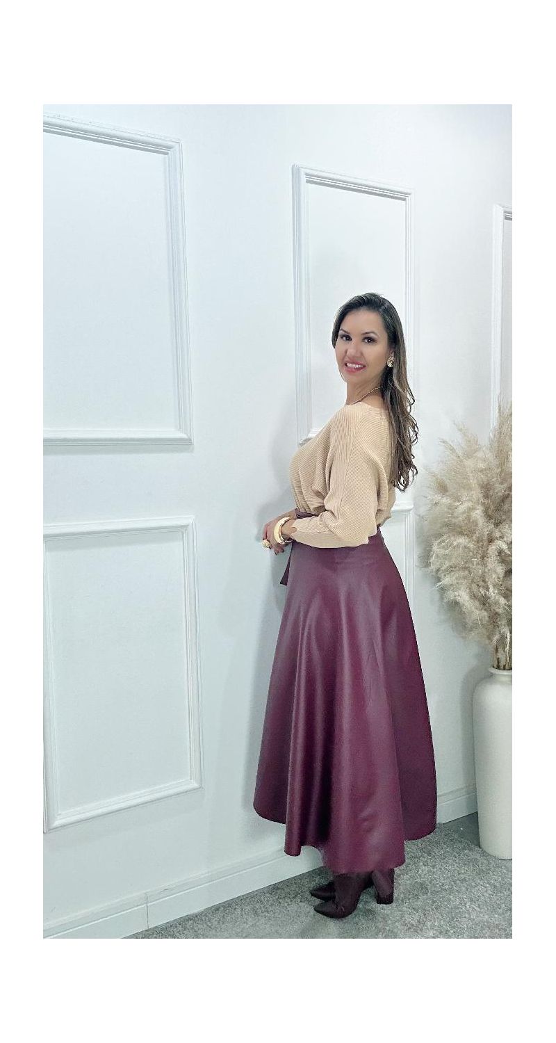 SAIA ENVELOPE MIRELA COURO