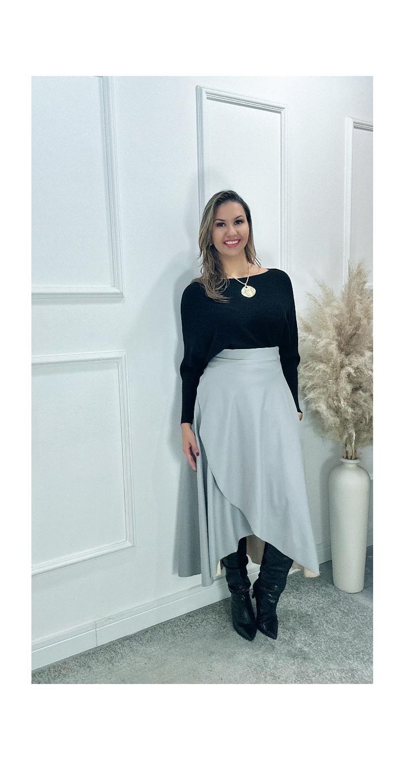 SAIA ENVELOPE MIRELA COURO