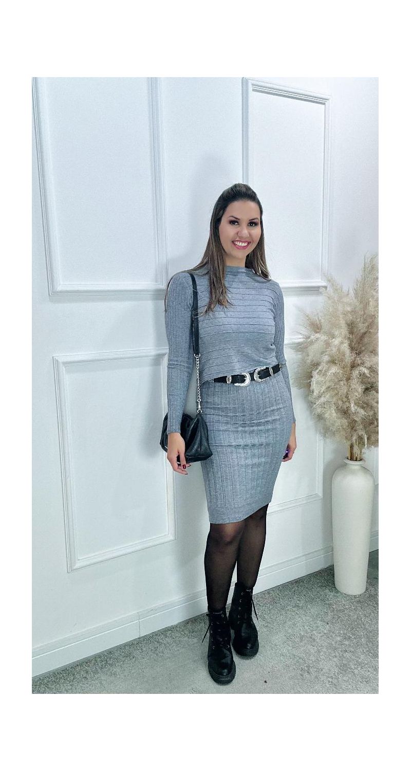 CONJUNTO VESTIDO BLUSA CLARISSA