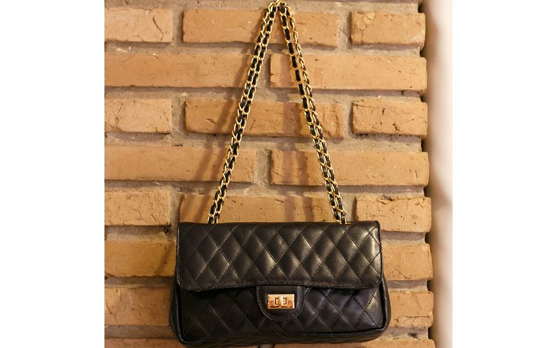 Bolsa em Couro Legítimo de Ombro 