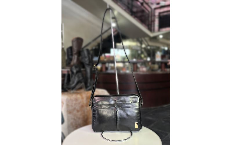 Bolsa em Couro Legítimo de Transversal