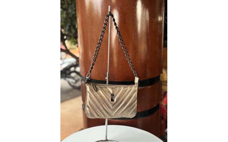 Bolsa Slim em Couro Legítimo de Ombro e Transversal