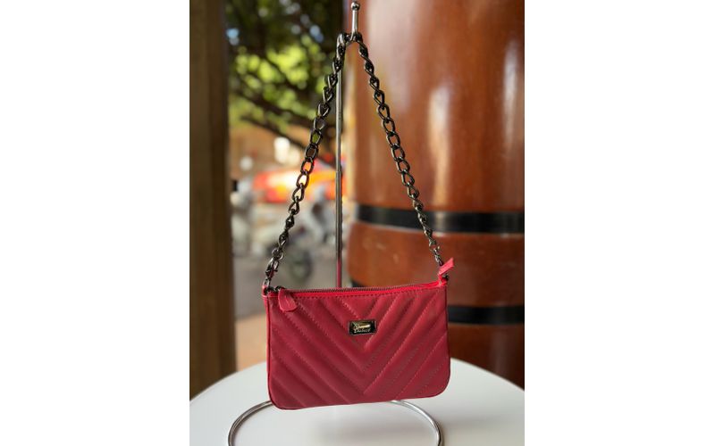 Bolsa Slim em Couro Legítimo de Ombro e Transversal 