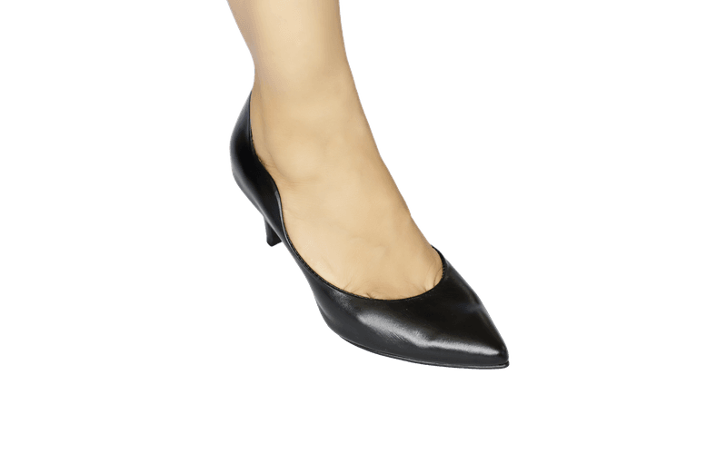 Scarpin em Couro Leg timo PACHECO CAL ADOS