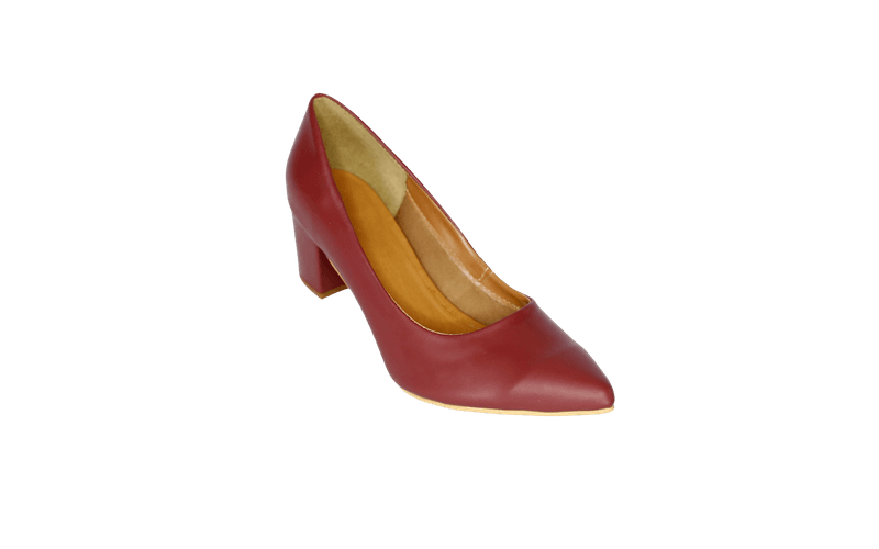 Scarpin em Couro Legítimo
