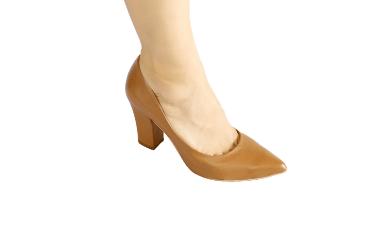 Scarpin em Couro Legítimo 