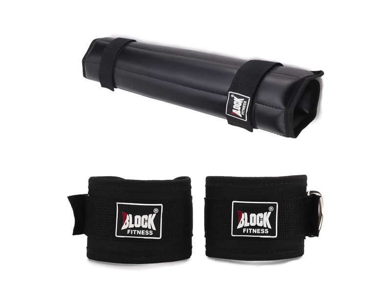 Kit Protetor De Barra E Tornozeleira Polia Baixa 