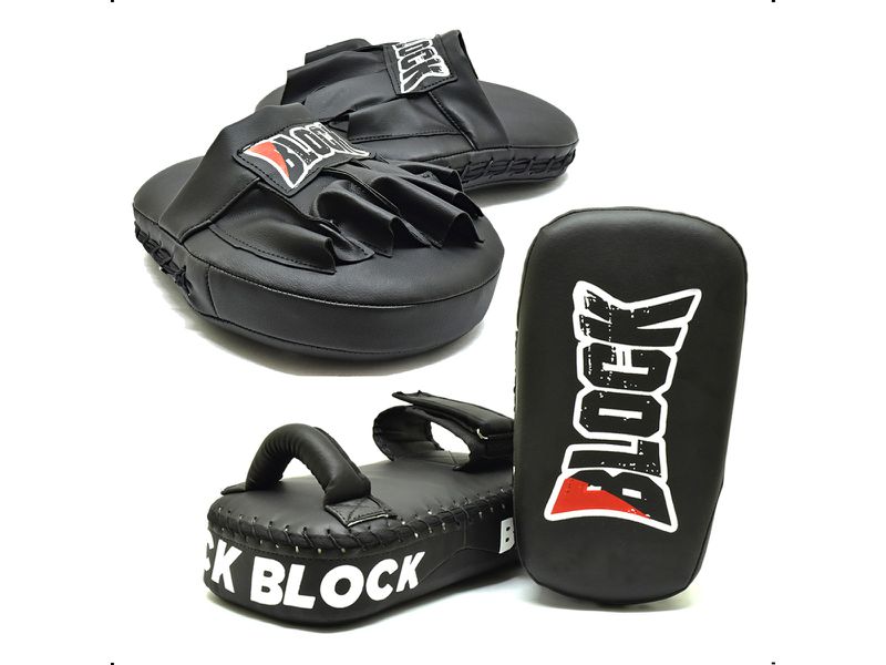 Kit Aparador De Chute E Manopla De Foco - Preto