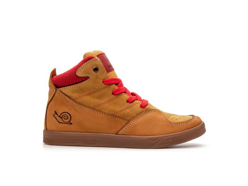 Tênis Skate Crossfit Casual Cano Alto Lifestyle Égide Camel