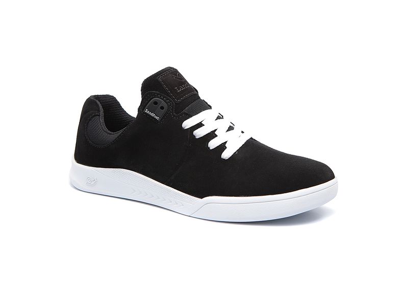 TÊNIS LANDFEET SKATE ACERA PRETO/BRANCO