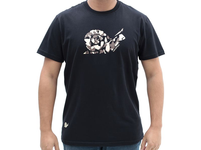 CAMISETA MASKED PRETA - LANDFEET 