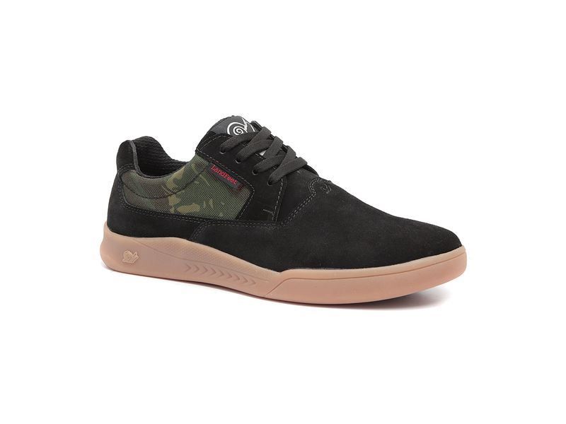 TÊNIS SKATE VENICE PRETO/LÁTEX CAMUFLADO - LANDFEET 