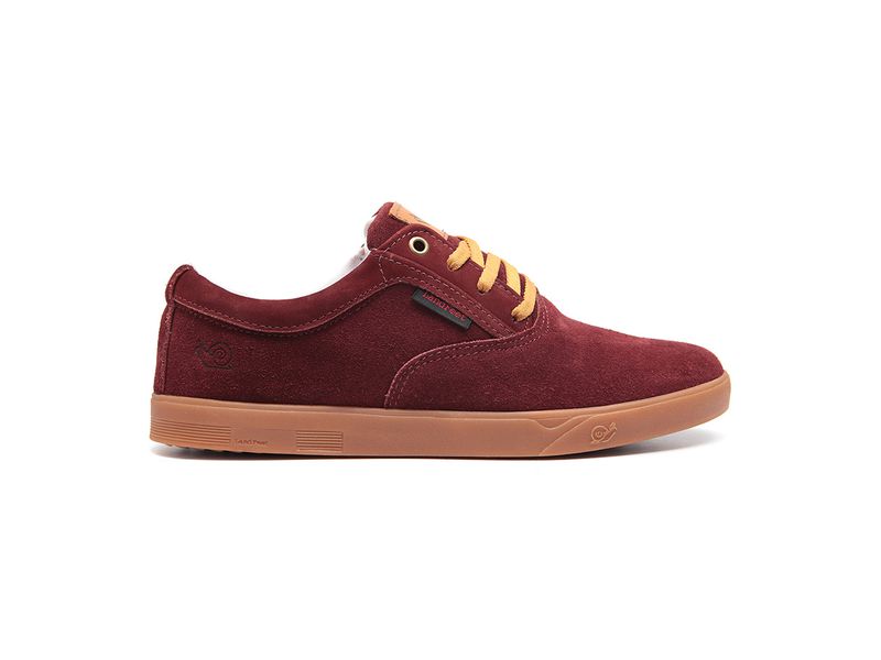 TÊNIS LANDFEET SKATE FIVE-O VINHO-LATEX