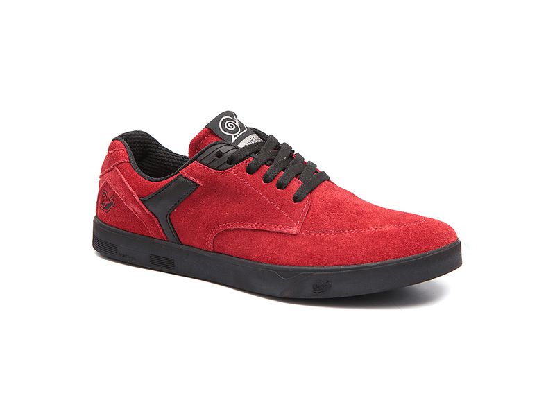 TÊNIS LANDFEET SKATE IAPI VERMELHO/PRETO