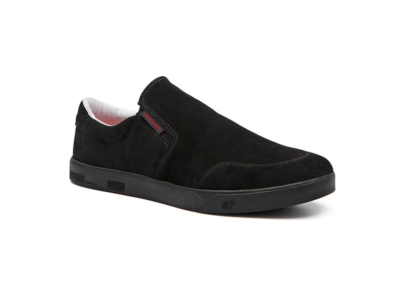 TÊNIS LANDFEET SKATE SMOOTH PRETO