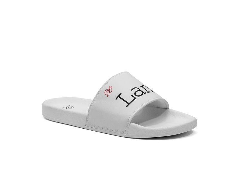 Chinelo Slide LandFeet Branco