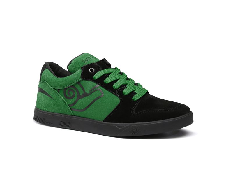 Tênis Skate Juvenil Embarcadero Low Preto e Verde - Landfeet 