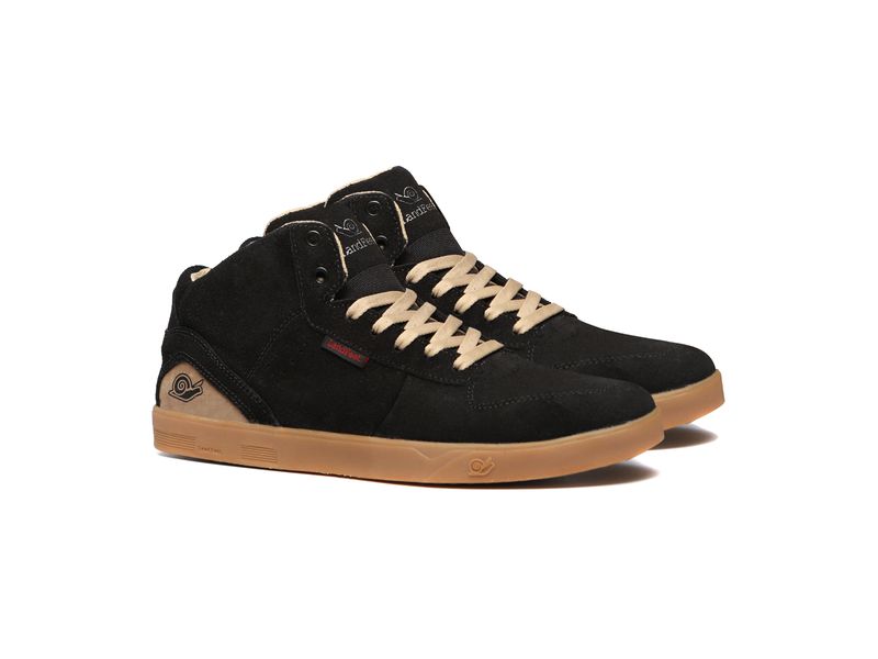 TÊNIS SKATE EPOCH PRETO-NATURAL - LANDFEET